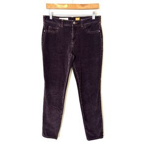 Anthropologie Pilcro And The Letterpress Corduroy Slim Skinny‎ Jeans Brown Sz 30